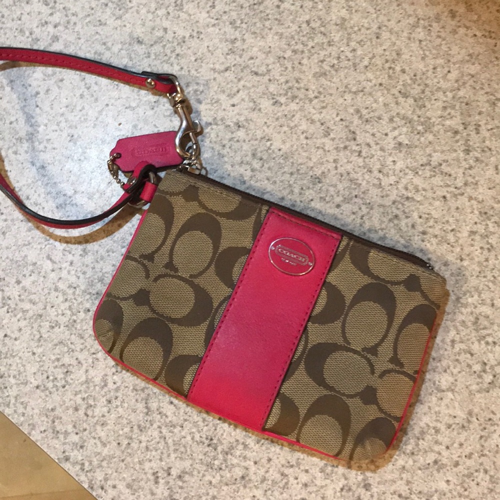 Coach wristlet